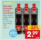 Aktuelles Cola oder Limonaden mit oder ohne Zucker Angebot bei Netto Marken-Discount in Ludwigsburg ab 2,29 €