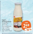 Aktuelle Sahne Angebote bei tegut in Würzburg Aktuelles Schlagsahne Angebot bei tegut in Würzburg ab 2,49 €