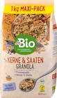 Knuspermüsli, Kerne & Saaten Granola von dmBio im aktuellen dm-drogerie markt Prospekt für 5,95 €