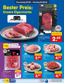 Gulasch im aktuellen Netto Marken-Discount Prospekt (Mönchengladbach) Gulasch im Netto Marken-Discount Prospekt "Aktuelle Angebote" mit 65 Seiten (Mönchengladbach)