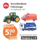 Verschiedene Fahrzeuge im V-Markt Prospekt Verschiedene Fahrzeuge von Siku im aktuellen V-Markt Prospekt für 3,99 €