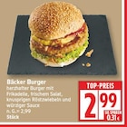 Bäcker Burger für 2,99 € bei EDEKA im Angebot Bäcker Burger im aktuellen EDEKA Prospekt
