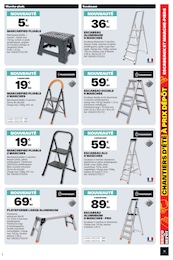 Offre Escabeau dans le catalogue Brico Dépôt du moment à la page 11