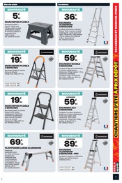Promos Escabeau dans le catalogue "CHANTIERS D'ÉTÉ À PRIX DÉPÔT" de Brico Dépôt Escabeau en promo dans le catalogue Brico Dépôt à la page 11