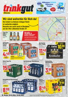 Aktueller Trinkgut Prospekt "Aktuelle Angebote" für Oberhausen Aktueller Trinkgut Prospekt für Oberhausen mit Seiten