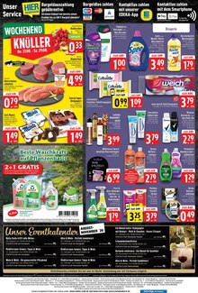 Waschmittel im aktuellen EDEKA Prospekt (Mönchengladbach) Waschmittel im EDEKA Prospekt "Aktuelle Angebote" mit 8 Seiten (Mönchengladbach)
