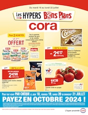 Catalogue Supermarchés Cora en cours à Leffrinckoucke et alentours, "Les HYPERS Bons Plans", 26 pages, 16/07/2024 - 22/07/2024
