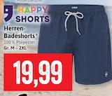 Herren-Badeshorts Angebote von Happy Shorts bei Kaufhaus Stolz Rostock für 19,99 €