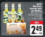 Aktuelle Likör Angebote bei E center in Würzburg Aktuelles White Peach, Limoncello, Spritz oder Wild Berry Angebot bei E center in Würzburg ab 2,49 €