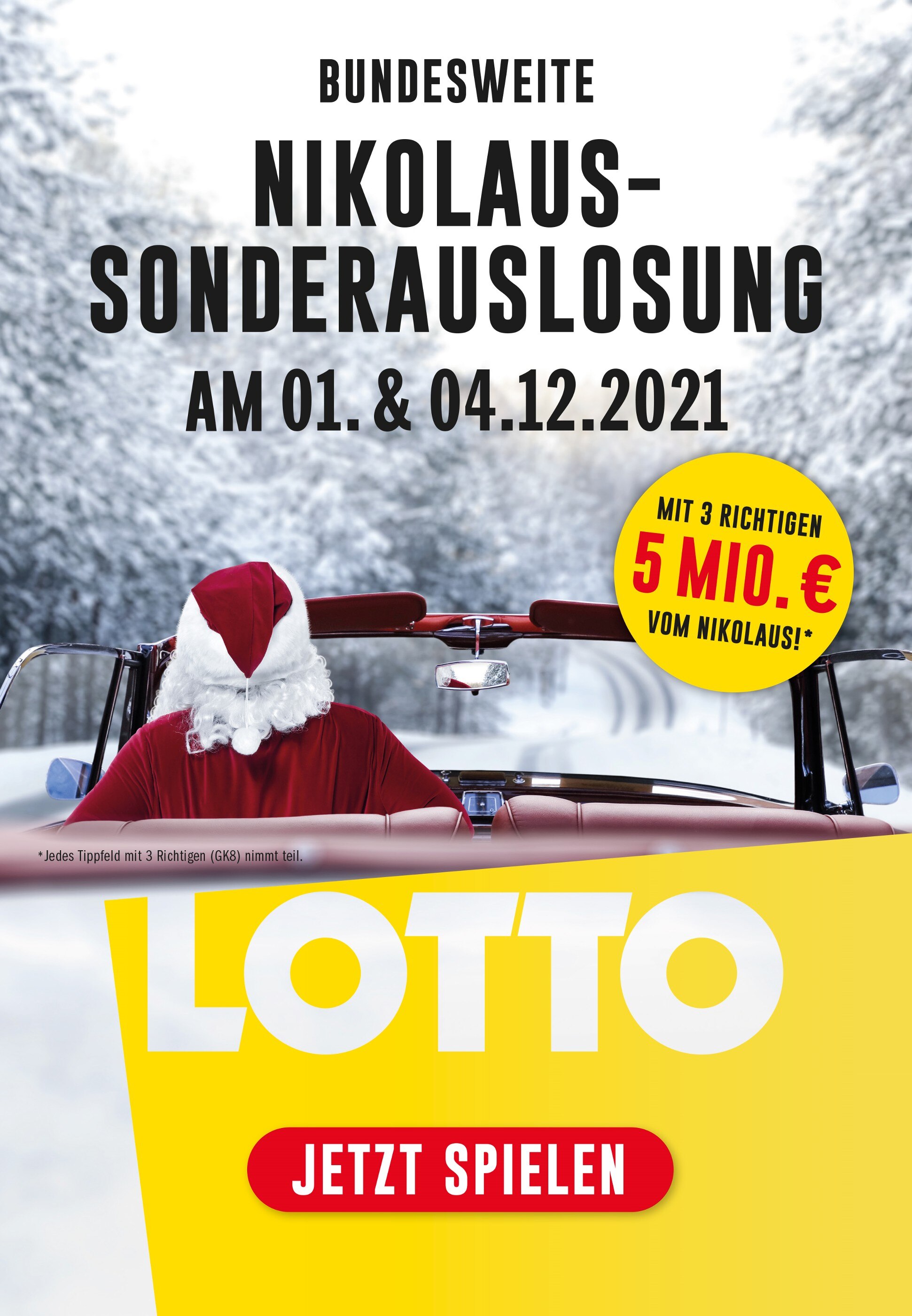 LOTTO Hessen Prospekt für Dankmarshausen mit 1 Seite LOTTO Hessen Prospekt für Dankmarshausen: "Nikolaus-Sonderauslosung", 1 Seite, 01.12.2021 - 04.12.2021