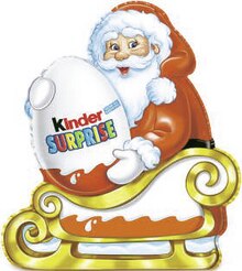 Père Noël Traîneau en chocolat - Géant Casino à Montreuil Père Noël Traîneau en chocolat en promo chez Géant Casino Montreuil à 2,89 €