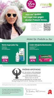Aktueller mea - meine apotheke Prospekt "Unsere Mai-Angebote" für Dortmund Aktueller mea - meine apotheke Prospekt für Dortmund mit Seiten