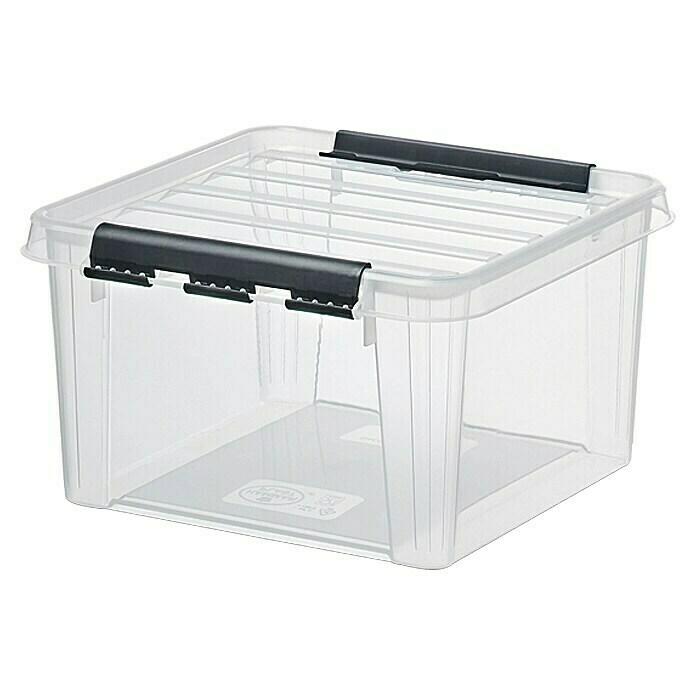 BAUHAUS Dümmer - SmartStore Aufbewahrungsbox Classic (L x B x H: 28 x 28 x 17 cm, Kunststoff, Transparent) SmartStore Aufbewahrungsbox Classic (L x B x H: 28 x 28 x 17 cm, Kunststoff, Transparent) Angebot bei BAUHAUS Dümmer im Prospekt Bringen Sie Ordnung in Werkstatt, Haus & Garten