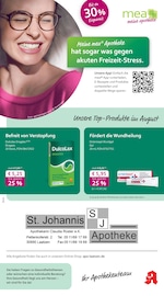 Aktueller mea - meine apotheke Apotheken Prospekt in Sarstedt und Umgebung, "Unsere August-Angebote" mit 4 Seiten, 01.08.2025 - 31.08.2025
