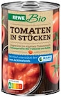 Tomaten in Stücken von REWE Bio im aktuellen REWE Prospekt für 1,30 €