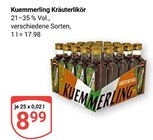 Kräuterlikör im Angebot bei GLOBUS in Frankenthal Kräuterlikör Angebote von Kuemmerling bei GLOBUS Frankenthal für 8,99 €