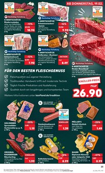 Braten im Kaufland Prospekt "Hier bin ich richtig" mit 67 Seiten (Moers)