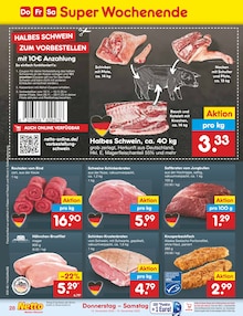 Braten im Netto Marken-Discount Prospekt "Aktuelle Angebote" mit 59 Seiten (Hannover)