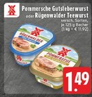 Pommersche Gutsleberwurst im Angebot bei E center in Oberhausen Pommersche Gutsleberwurst Angebote bei E center Oberhausen für 1,49 €