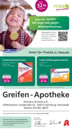 Aktueller mea - meine apotheke Apotheken Prospekt in Hainburg und Umgebung, "Unsere Dezember-Angebote" mit 4 Seiten, 01.12.2025 - 31.12.2025