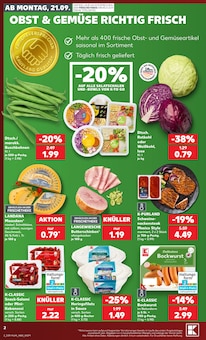 Wurst im Kaufland Prospekt "Hier bin ich richtig" mit 82 Seiten (Aachen)