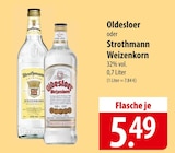 Oldesloer oder Strothmann Weizenkorn bei famila Nordost im Lütjenburg Prospekt für 5,49 €