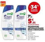 Shampooing Antipelliculaire - Head & Shoulders dans le catalogue U Express