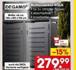 Aktuelles Mülltonnenbox KÖLN Angebot bei Netto Marken-Discount in Duisburg ab 279,99 €