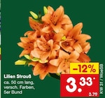 Lilien Strauß Angebote bei Netto Marken-Discount Heilbronn für 3,33 €