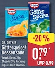 Götterspeise/Dessertsoße von Dr. Oetker für 0,79 € bei ALDI Nord im Angebot Götterspeise/Dessertsoße von Dr. Oetker im aktuellen ALDI Nord Prospekt