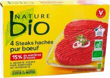 Supermarchés Match Nancy - Steaks hachés pur boeuf Promo Steaks hachés pur boeuf dans le catalogue Supermarchés Match "33% de remise immédiate" à Nancy