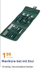 Maniküre-Set mit Etui von  im aktuellen Action Prospekt für 1,99 €