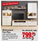 Wohnwand Fun Plus Angebote bei Die Möbelfundgrube Saarbrücken für 799,99 €