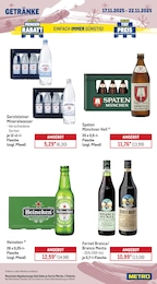 Mineralwasser Angebot im aktuellen METRO Prospekt auf Seite 15