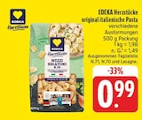 EDEKA - original italienische Pasta Angebot im Prospekt original italienische Pasta bei EDEKA im Prospekt "" für 0,99 €