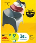 Promo Fauteuil empilable lee à 19,99 € dans le catalogue Super U à Eysines