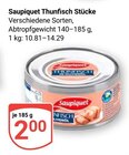 GLOBUS Braunschweig - Thunfisch Stücke Angebot im Prospekt Thunfisch Stücke bei GLOBUS im Braunschweig Prospekt für 2,00 €