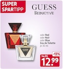Seductive Eau de Toilette von GUESS für 12,99 € bei Rossmann im Angebot Seductive Eau de Toilette von GUESS im aktuellen Rossmann Prospekt
