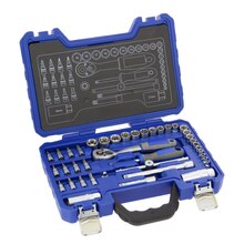 Norauto Nancy - Coffret douilles et embouts 1/4" + 3/8" MICHELIN 40 pièces Promo Coffret douilles et embouts 1/4" + 3/8" MICHELIN 40 pièces dans le catalogue Norauto C'est bon de (re)partir ! à Nancy
