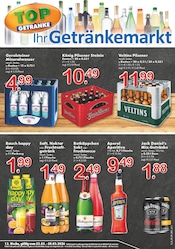 Aktueller TOP Getränke Prospekt mit Bier, "Aktuelle Angebote", Seite 1