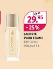 Pour Femme von Lacoste im aktuellen Müller Prospekt
