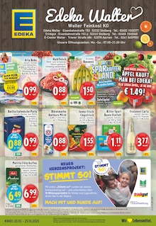 EDEKA Prospekt der Woche "Aktuelle Angebote" Seite 1, 20.10.2025 bis 25.10.2025 für Stolberg Aktueller EDEKA Prospekt "Aktuelle Angebote" Seite 1 von 28 Seiten für Stolberg