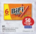 Salami-Snack von BiFi für 2,99 € bei EDEKA im Angebot Salami-Snack von BiFi im aktuellen EDEKA Prospekt