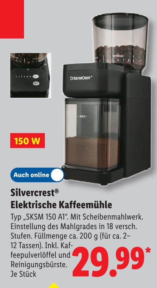 Elektrische Kaffeemühle