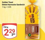 Dinkel Harmonie Sandwich im Angebot bei GLOBUS in Leipzig Dinkel Harmonie Sandwich Angebote von Golden Toast bei GLOBUS Leipzig für 2,99 €