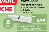 Folienrollen-Set im Angebot bei Kaufland in Bergisch Gladbach Folienrollen-Set Angebote von SWITCH ON bei Kaufland Bergisch Gladbach für 5,99 €