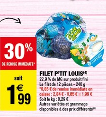 Carrefour Market Mareuil-lès-Meaux - Filet P'tit Louis Promo Filet P'tit Louis dans le catalogue Carrefour Market "Maintenant et moins cher !" à Mareuil-lès-Meaux