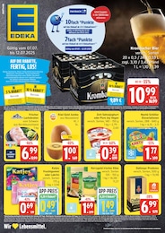 EDEKA Prospekt "Top Angebote", 12 Seiten, 07.07.2025 - 07.07.2025 Aktueller EDEKA Prospekt, "Top Angebote", mit Angeboten der Woche, gültig von 07.07.2025 bis 07.07.2025