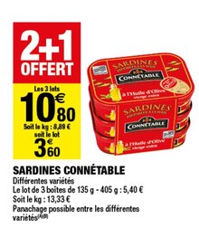 Carrefour Market Mareuil-lès-Meaux - SARDINES Promo SARDINES dans le catalogue Carrefour Market "Maintenant et moins cher !" à Mareuil-lès-Meaux