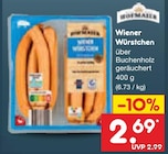 Wiener Würstchen für 2,69 € bei Netto Marken-Discount im Angebot Wiener Würstchen im aktuellen Netto Marken-Discount Prospekt